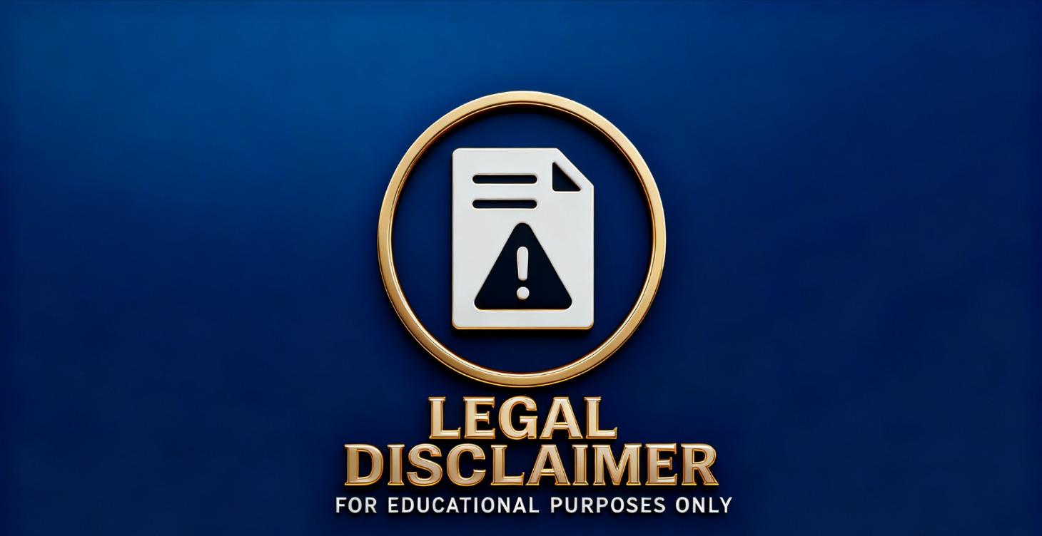 LEGAL DISCLAIMER