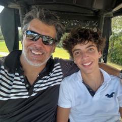 Lucas and Alfredo Son and Father