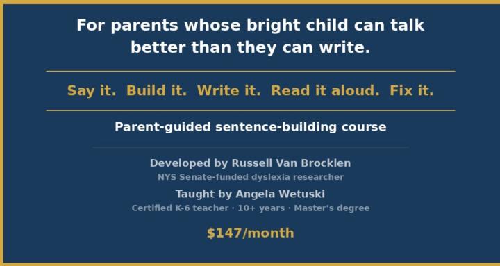Dyslexia Classes for Parents
