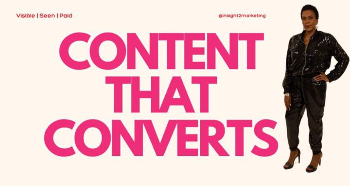Creating Content That Converts