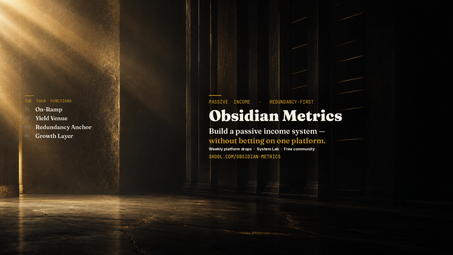Obsidian Metrics