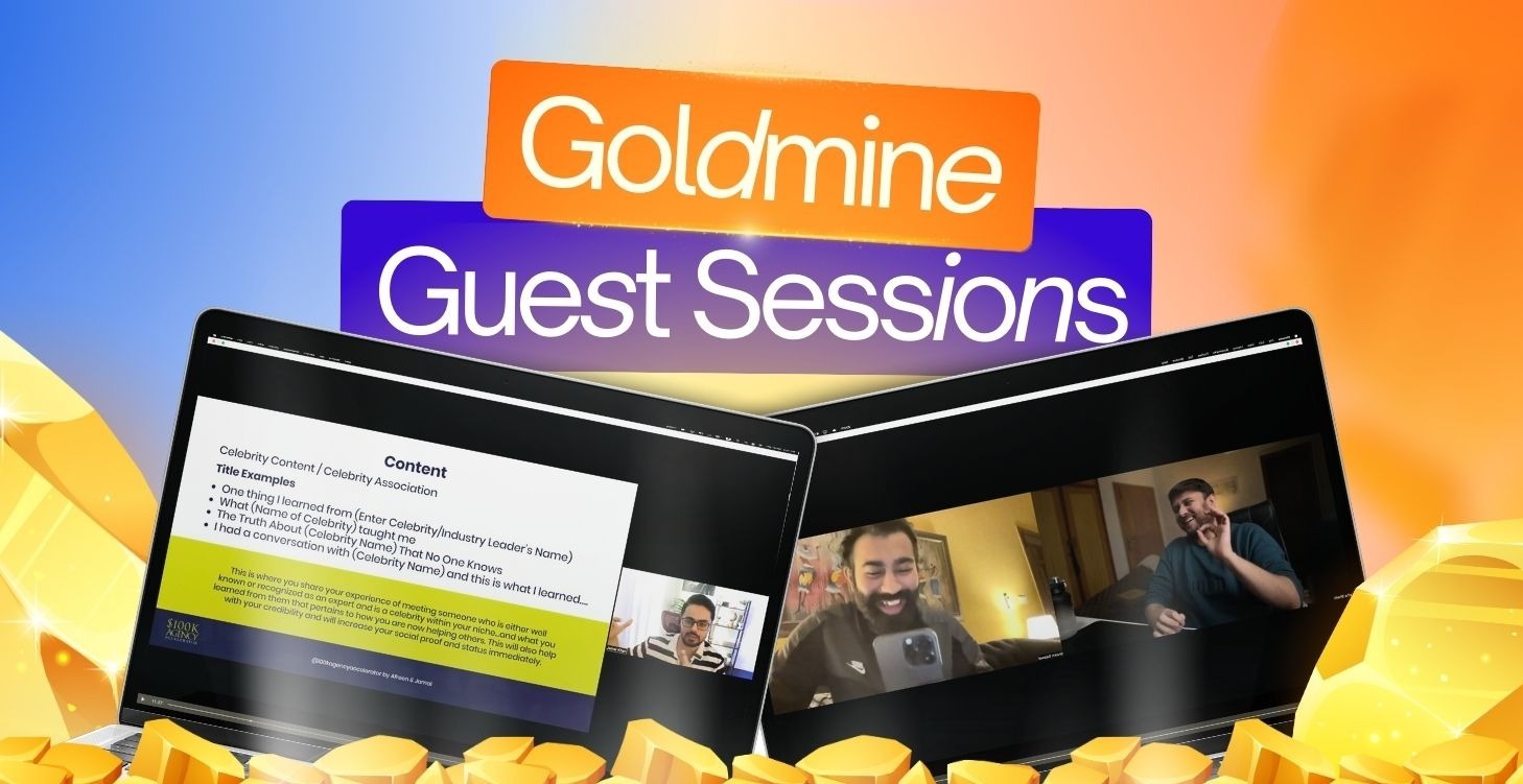 Goldmine Guest Sessions 🥷