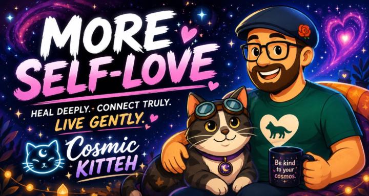 🌟 COSMIC KITTEH 💜💙 🐈‍⬛️