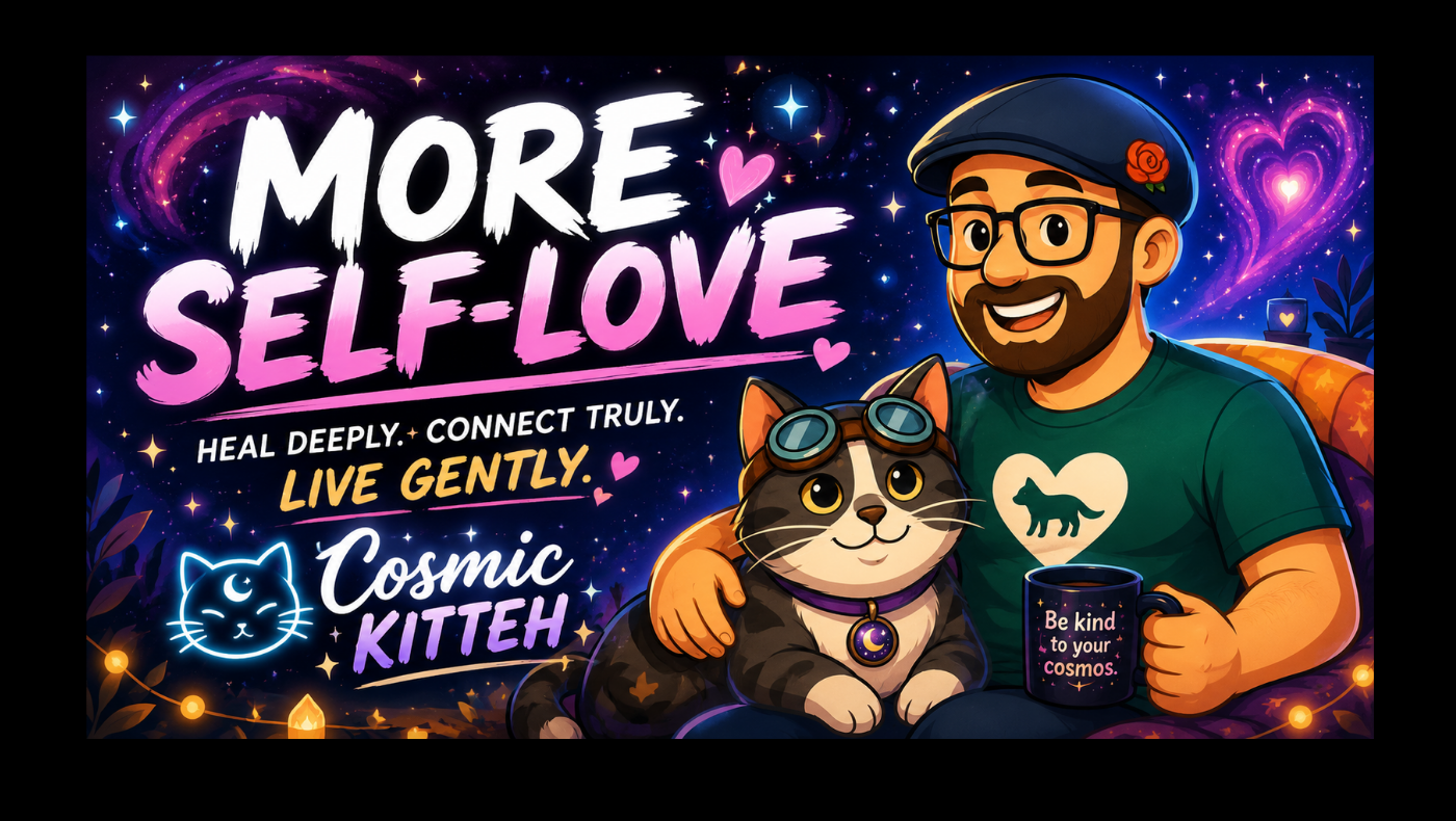🌟 COSMIC KITTEH 💜💙 🐈‍⬛️