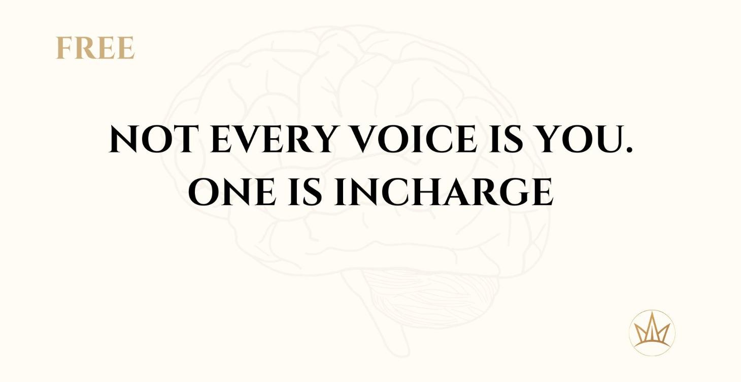 Who Is Speaking Inside You?
