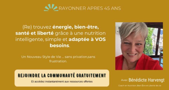 Rayonnez après 45 ans