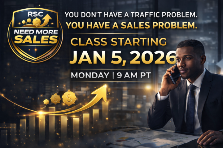 Class is in session ‼️ You don’t have a traffic problem. You have a sales problem.