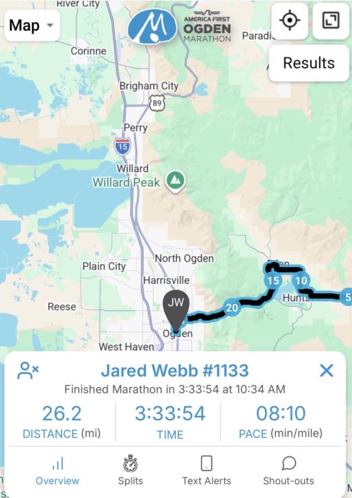 First Marathon! 
