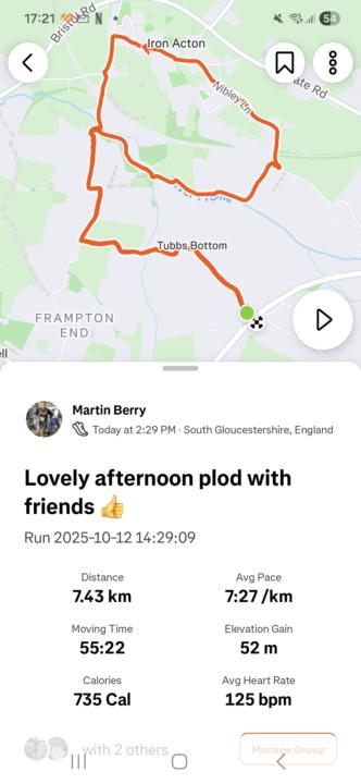 Run with friends 