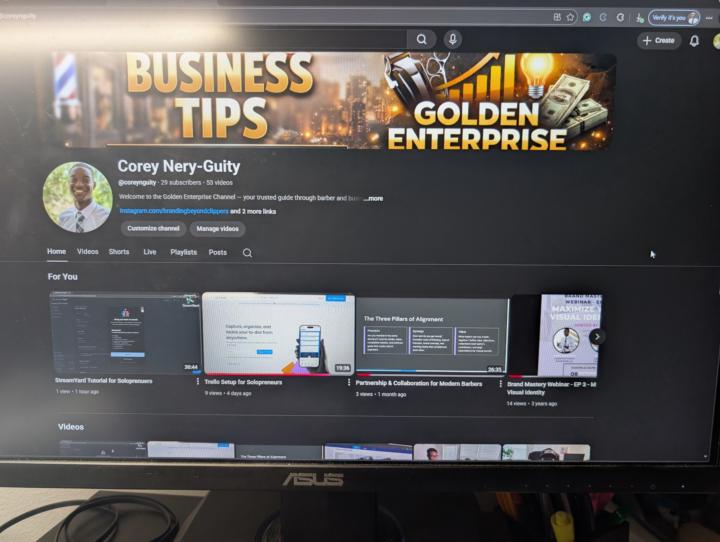 The Golden Enterprise Channel 