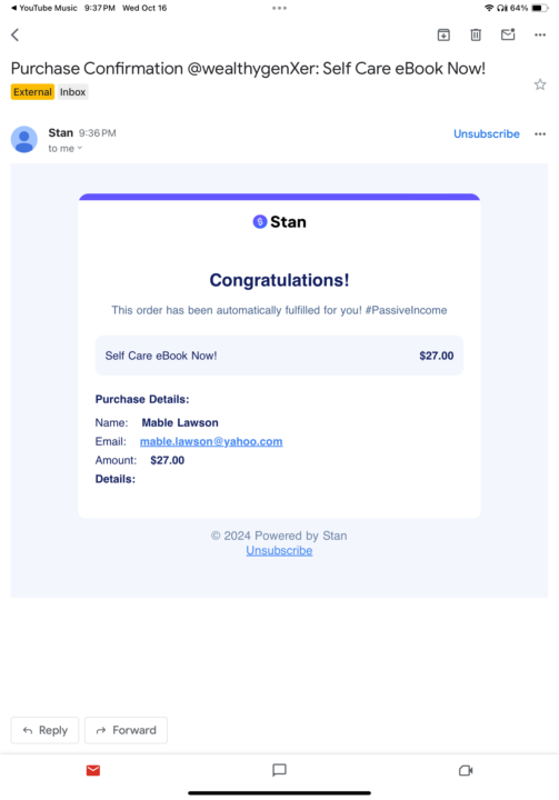My First Sale 🎉🎊🎉🎊