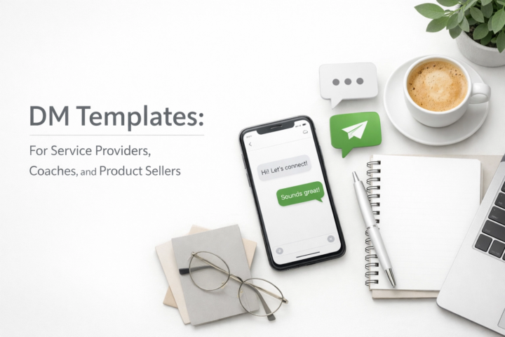 DM Templates: For Service Providers, Coaches, and Product Sellers
