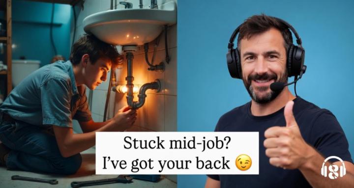 Ossie Live Plumbing DIY Mentor