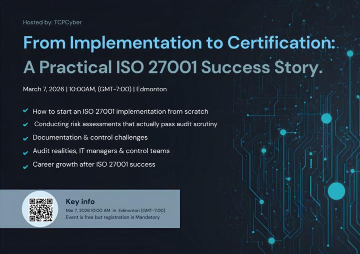 Webinar on ISO-27001 Implementation