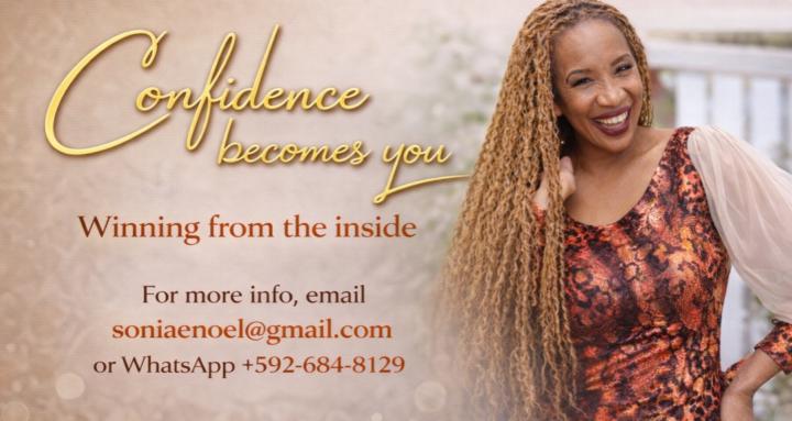 CONFIDENCE BECOMES YOU