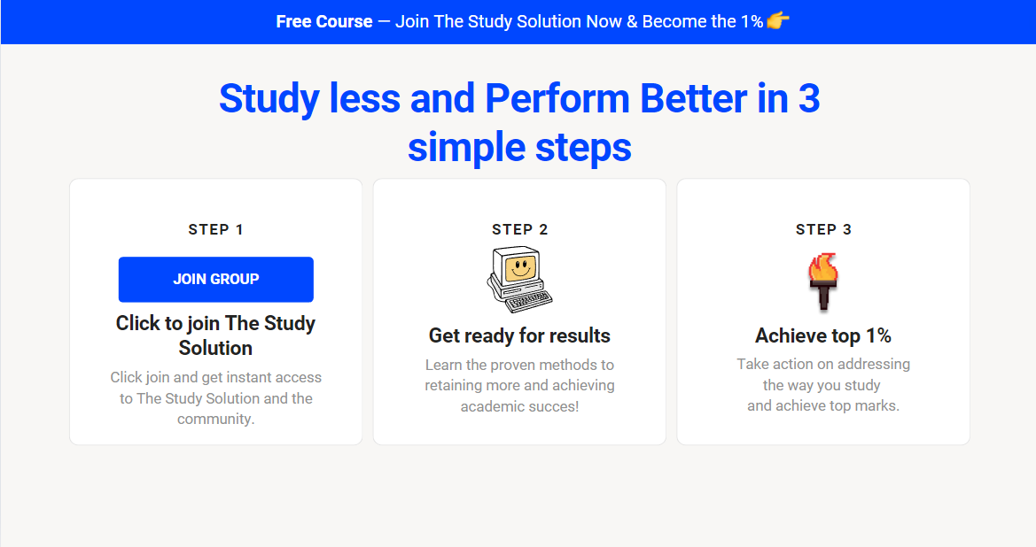 The Study Solution