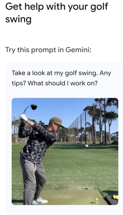 Gemini Golf Coach