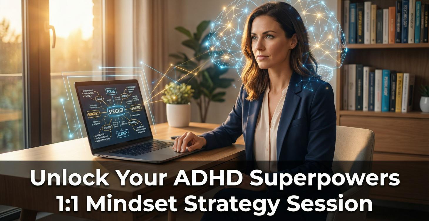 1:1 ADHD/Mindset Strategy Session - 60 mins