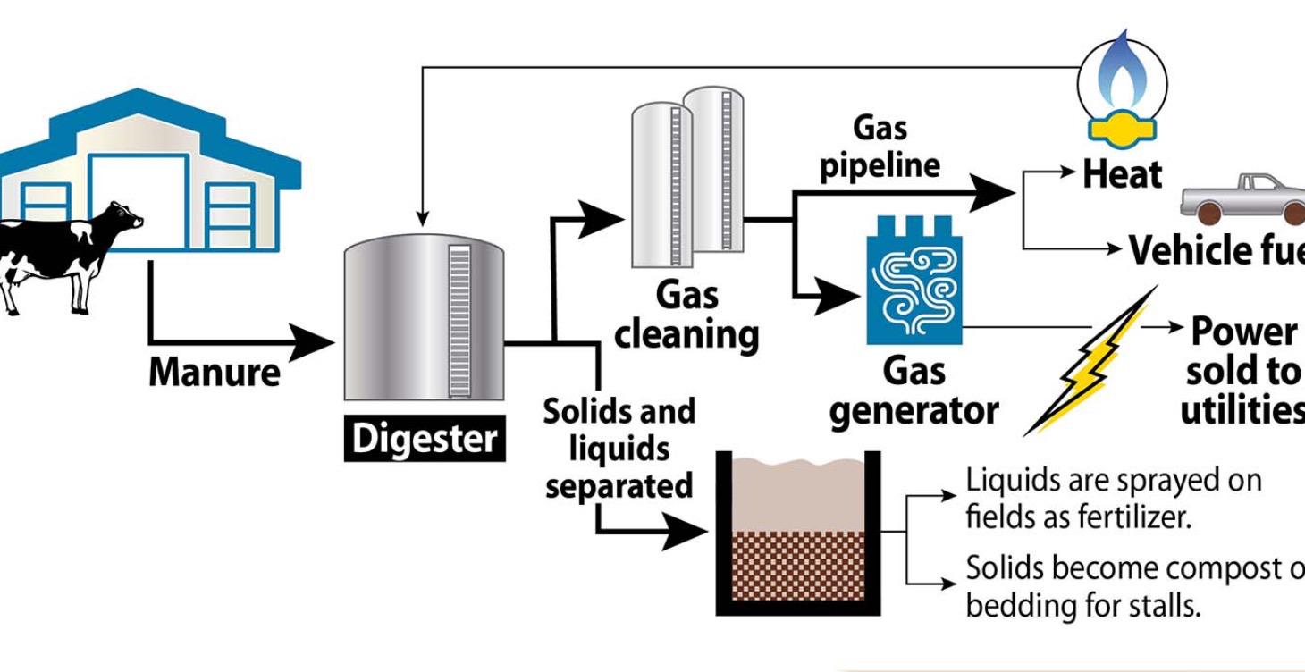 Fundamentals of a methane digestive
