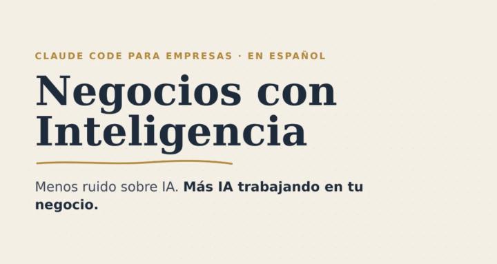 Negocios con inteligencia