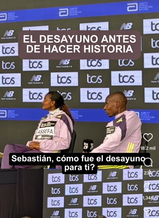 Desayuno para correr la marathon de Londres en menos de 2 horas 