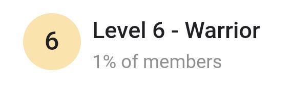 Gracias ya Nivel 6😎