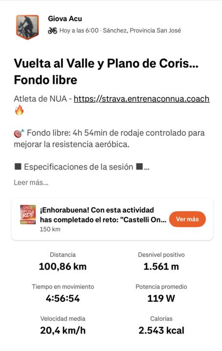 Reto 30 días PURE CYCLING 