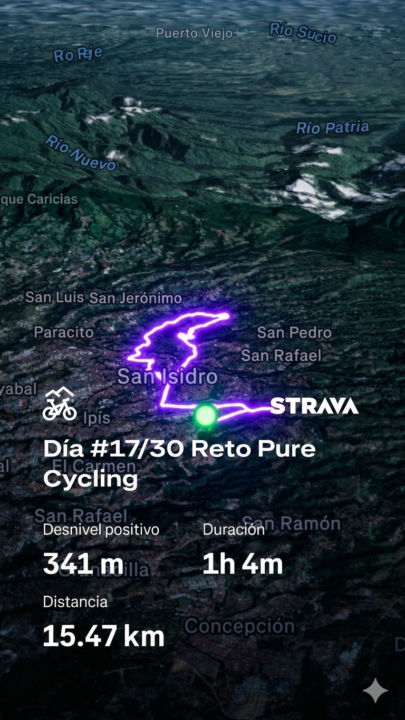 Día #17/30 Reto Pure Cycling ⛰️