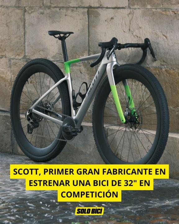 Scott estrena la 32 en gravel!!