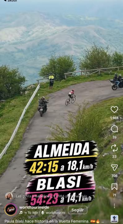 Paula Blasi haciendo historia🚴‍♀️🔥