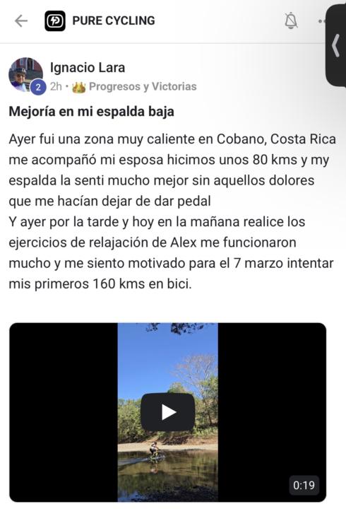 Historias reales de miembros 
