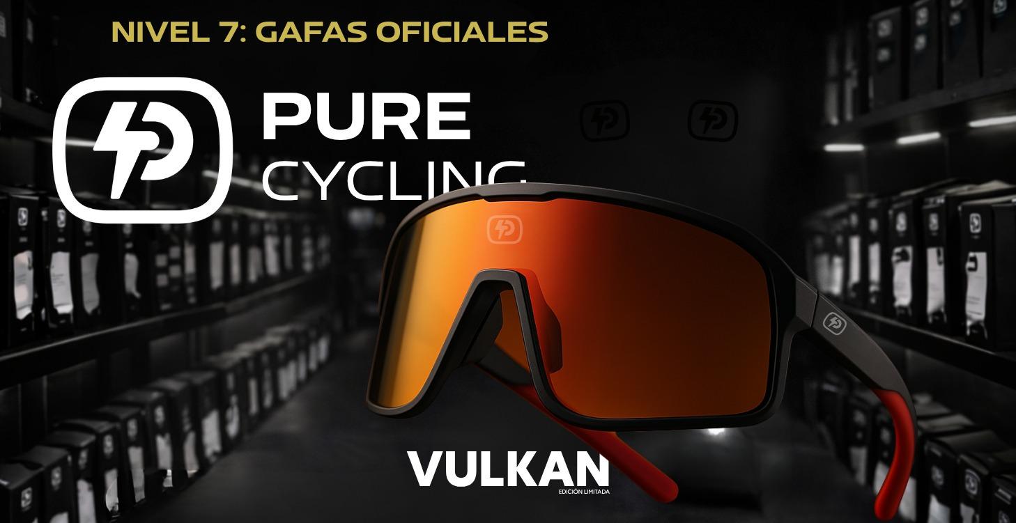 Nivel 7 · Gafas oficiales Pure Cycling