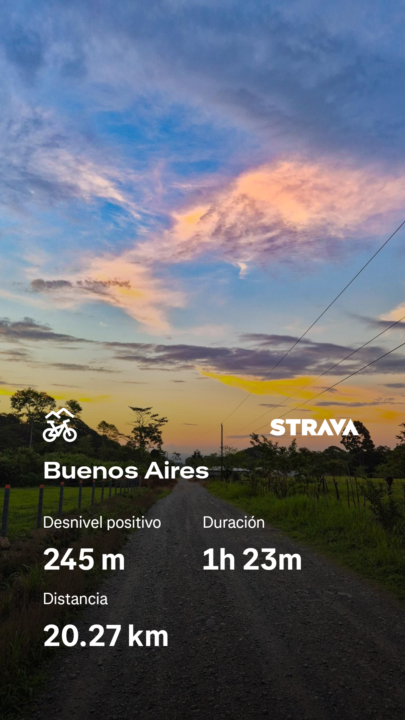 Entrenamiento de hoy luego del trabajo