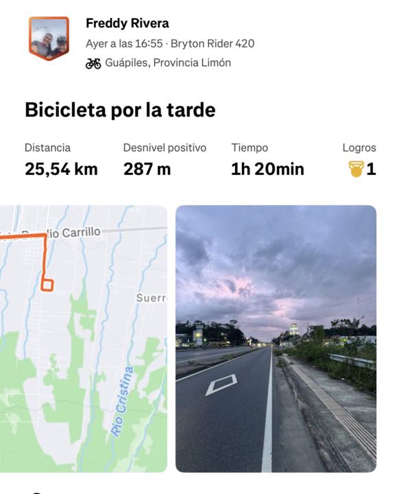 Salida de la tarde 