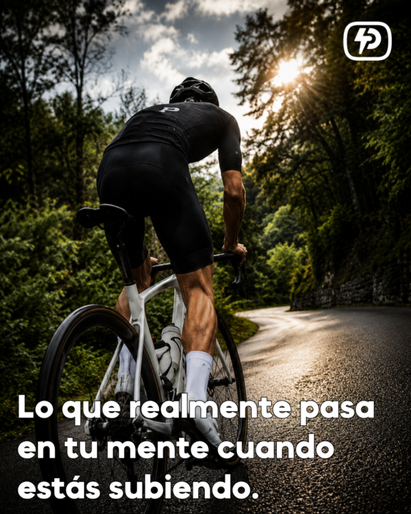 Lo que realmente pasa en tu mente cuando estás subiendo.