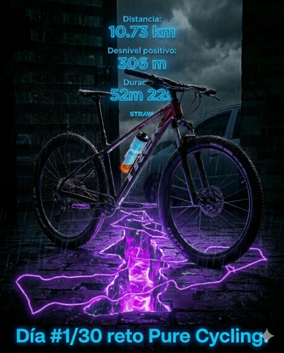 Día #1/30 Reto Pure Cycling⛰️