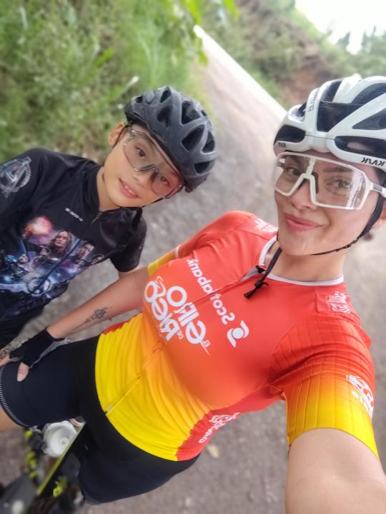 Ni la lluvia nos detuvo 😂 