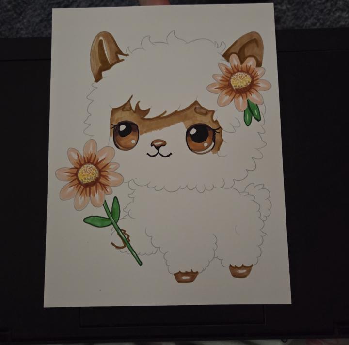 Alyce Keegans coloring class