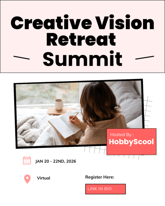 Here’s what’s waiting for you inside the Creative Vision Retreat Summit ✨