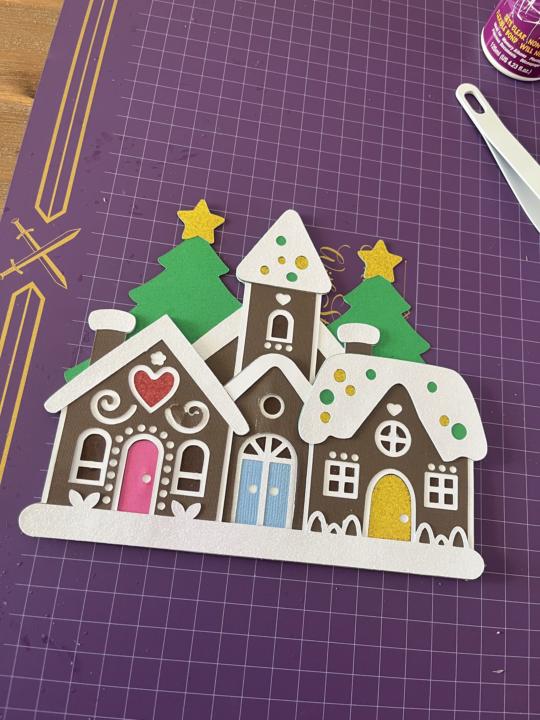 Craft with Sarah Gingerbread Village