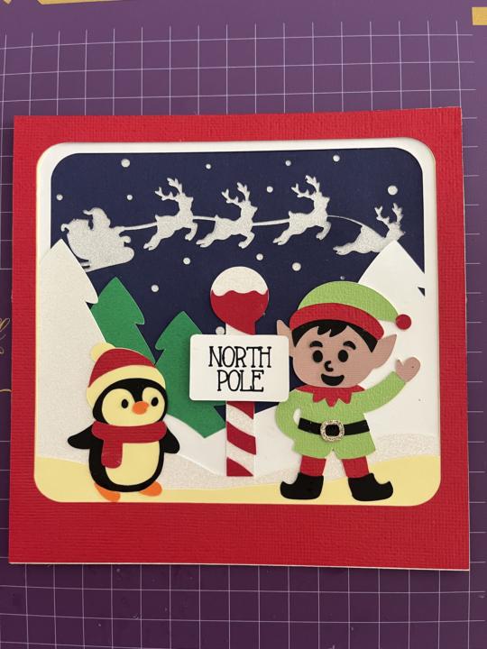 Christmas shadow box 🎄