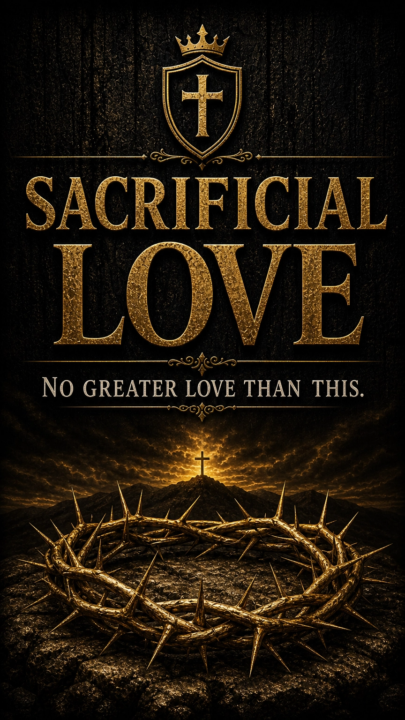 🔥 The Mark of a Real Man: Sacrificial Love