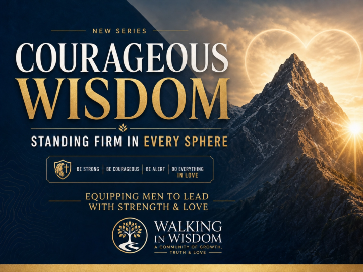June Series: Courageous Wisdom - Standing Firm in Every Sphere