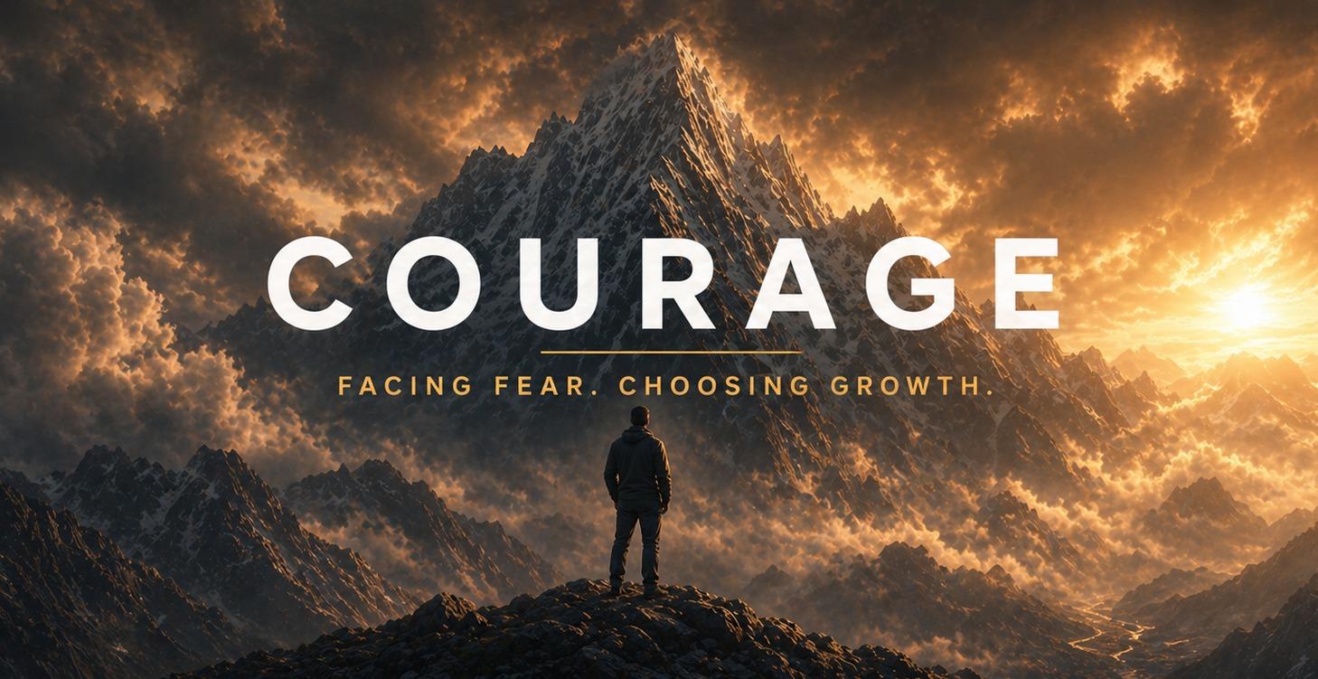 Part 3 Courage - Facing Fear. Choosing Growth.