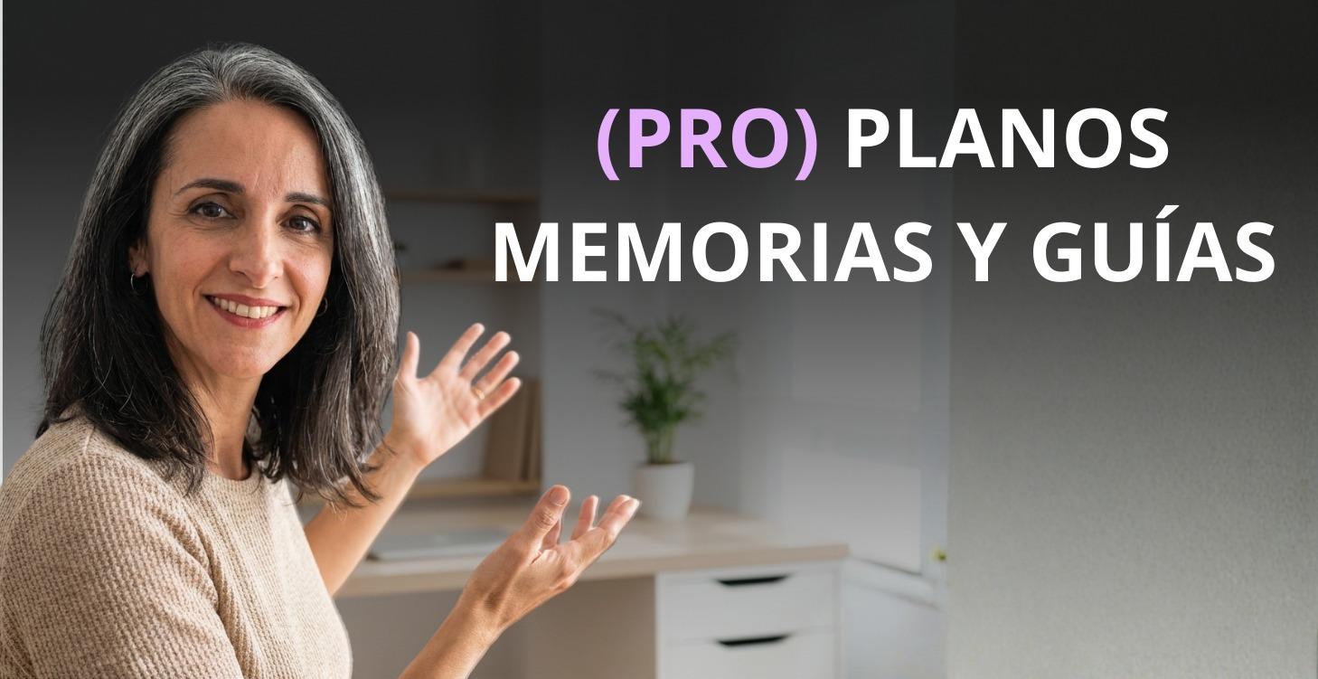 1- (PRO) PLANOS, MEMORIAS Y GUÍAS