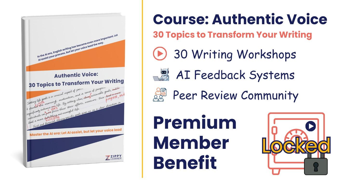 Authentic Voice: Topics to Transform Your Writing