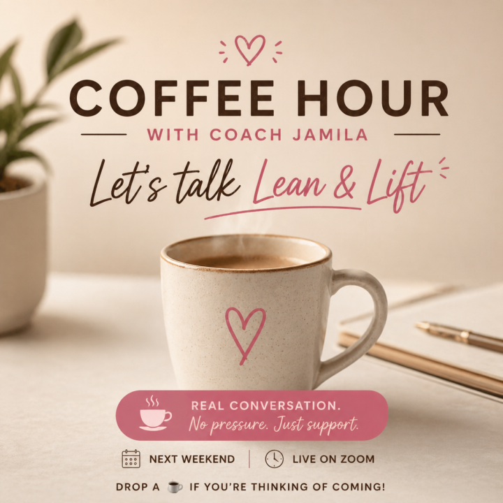 ☕️ COFFEE HOUR WITH COACH JAMILA 💬🌸