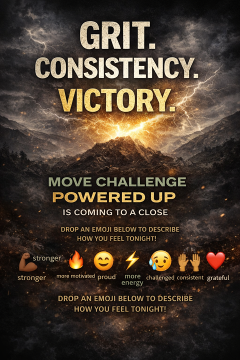 Our Move Challenge is coming to a close 💪🏾