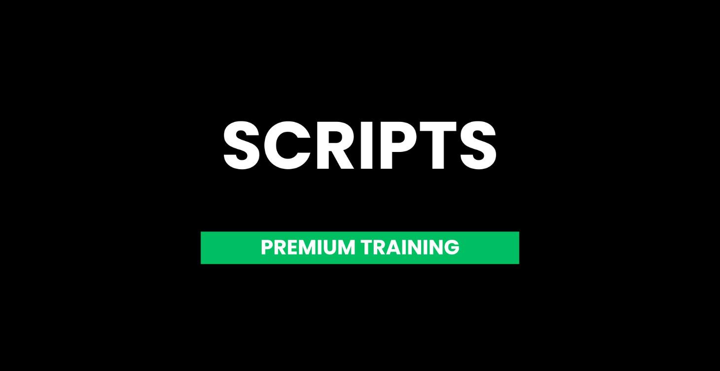 Sales Scripts
