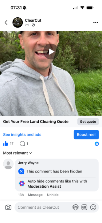 Love facebook ads